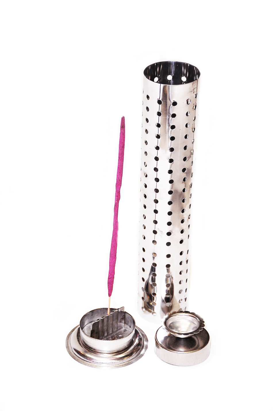 Stainless Steel Tower Incense Burner