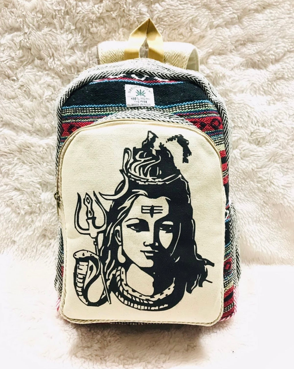 Shiva Printed Backpack