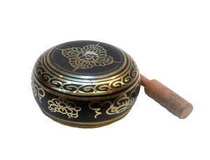 Hand Engraved Bronze Small Singing Bowl