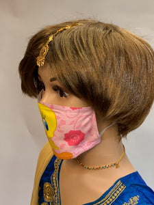 Kids Unisex Tweety Bird Digital Printed Cloth Face Masks
